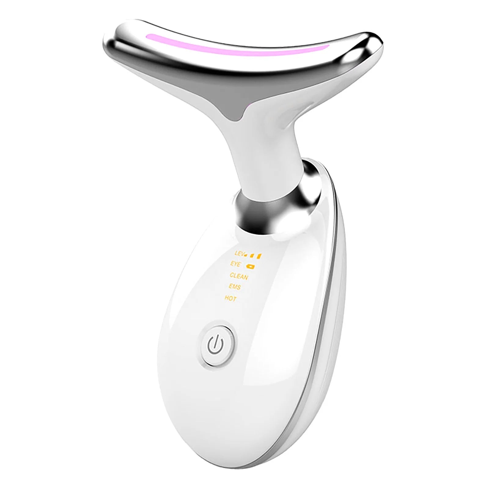Neck Face Beauty Device, Skin Care Facial Massager, 3 in 1 Portable Face Massager for Skin Care, Face Sculpting Tool, Vibration, Thermal, Microcurrent