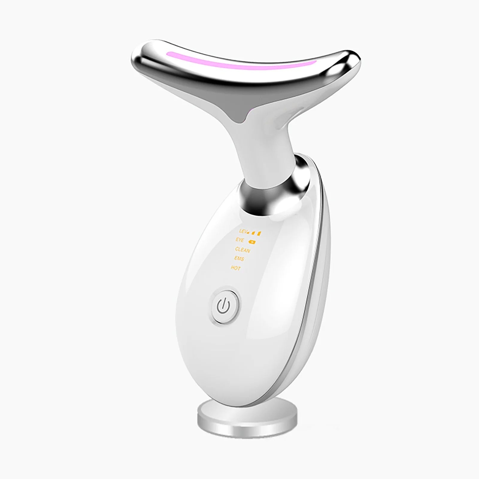 Neck Face Beauty Device, Skin Care Facial Massager, 3 in 1 Portable Face Massager for Skin Care, Face Sculpting Tool, Vibration, Thermal, Microcurrent